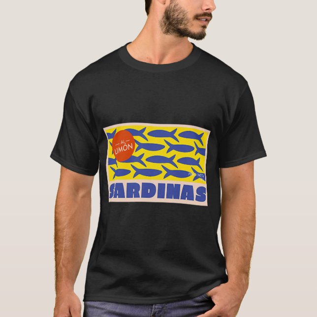 T-shirt Sardines au citron (Devant)
