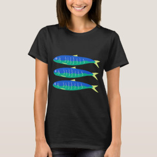 T-shirt Sardines bleues