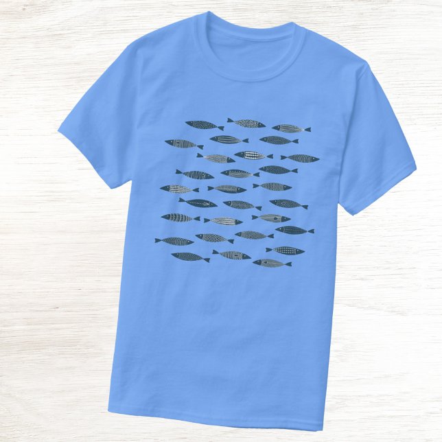 T-shirt Sardines Poisson Amusants (Créateur téléchargé)