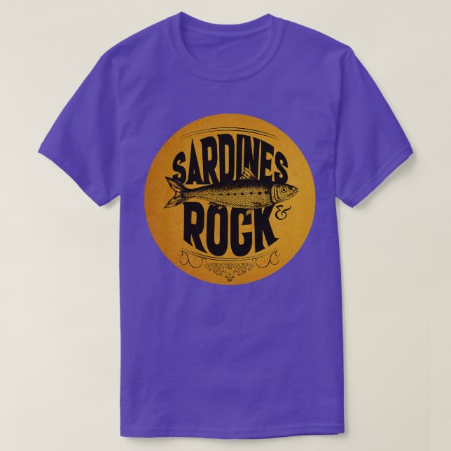 T-shirt Sardines Rock (Design devant)
