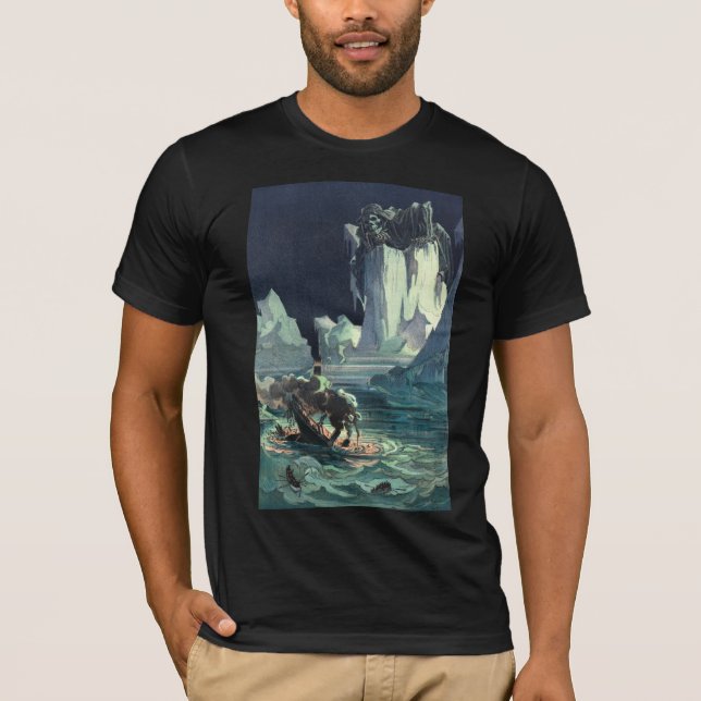T-shirt Sargasso Sea Grim Reaper & Sinking du Titanic (Devant)