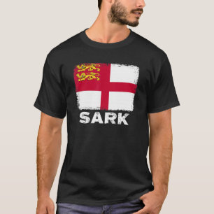 T-shirt Sark Drapeau Soutien Sark Personnes Femmes Hommes