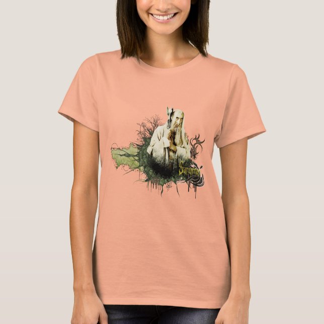 T-shirt SARUMAN™ Vector Collage (Devant)