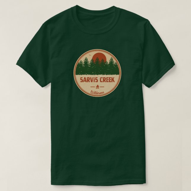 T-shirt Sarvis Creek Wilderness Colorado (Design devant)