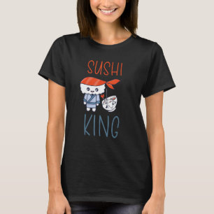 T-shirt Sashimi japonais nourriture Sushi King Saumon Sush