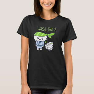 T-shirt Sashimi nourriture japonaise Wasa Bae Saumon Sushi