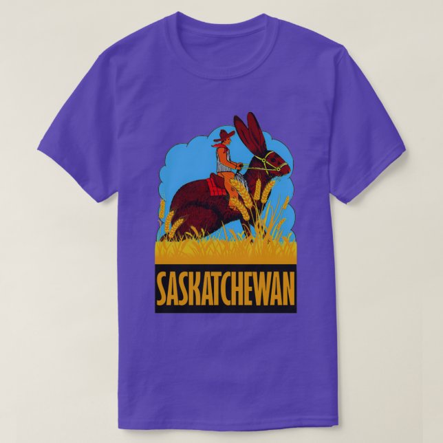 T-shirt Saskatchewan Canada (Design devant)