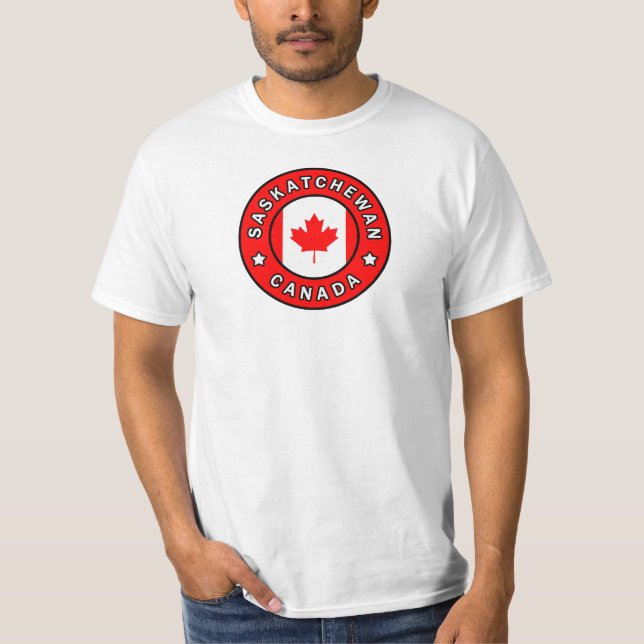 T-shirt Saskatchewan Canada (Devant)