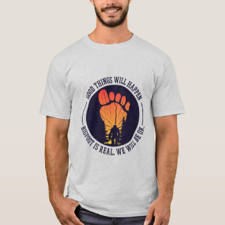 T-shirt Sasquatatch Champion Hide and Seek Quote