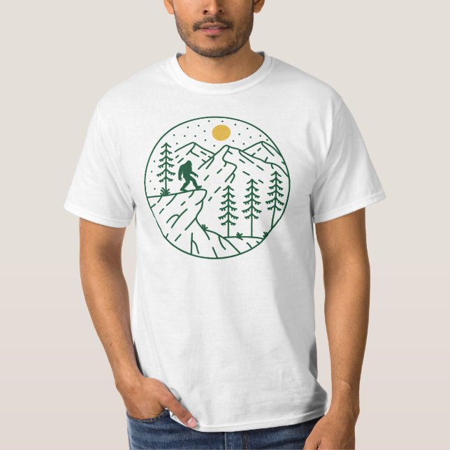 T-shirt Sasquatch (Devant)
