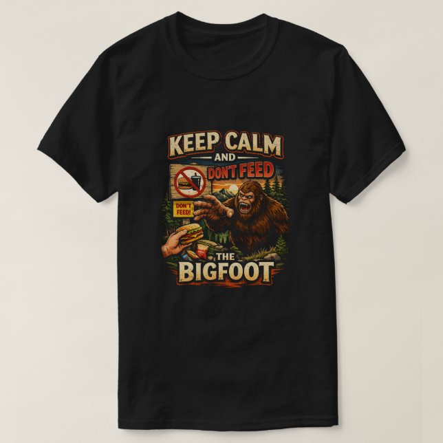 T-shirt Sasquatch (Design devant)