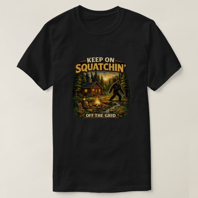 T-shirt Sasquatch (Design devant)