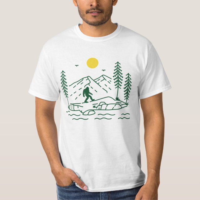 T-shirt Sasquatch (Devant)