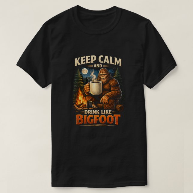 T-shirt Sasquatch (Design devant)