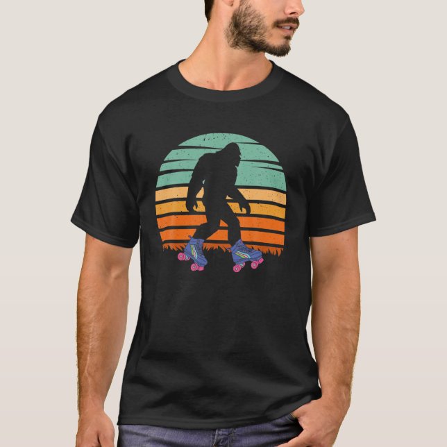 T-shirt Sasquatch 80S Yeti Sk (Devant)