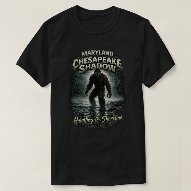 T-shirt Sasquatch Bigfoot (Design devant)