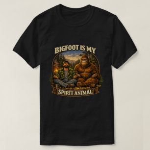 T-shirt Sasquatch Bigfoot