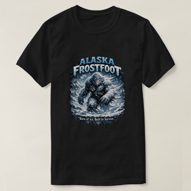 T-shirt Sasquatch Bigfoot (Design devant)