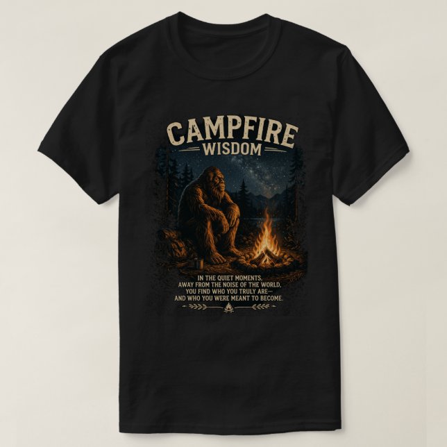 T-shirt Sasquatch Bigfoot (Design devant)