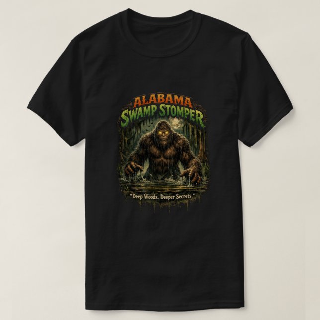 T-shirt Sasquatch Bigfoot (Design devant)