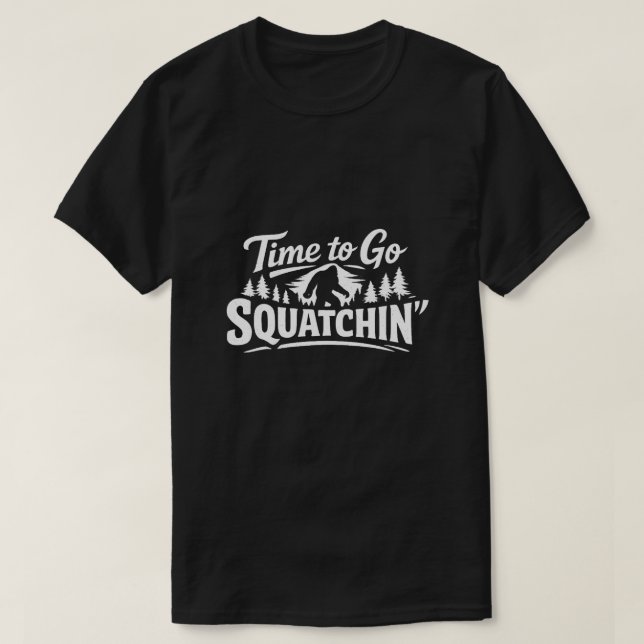 T-shirt Sasquatch Bigfoot (Design devant)