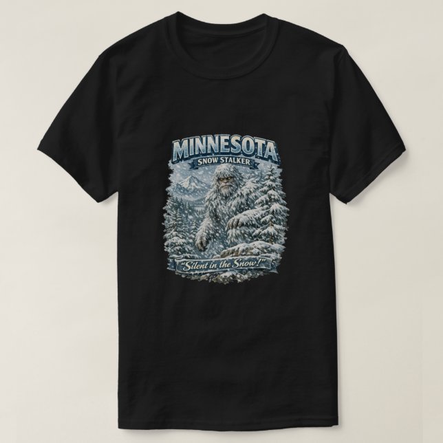 T-shirt Sasquatch Bigfoot (Design devant)