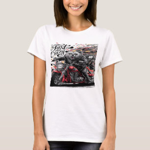 T-shirt Sasquatch Bigfoot Joyride Motorcycle Adventure