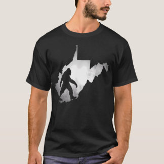 T-shirt Sasquatch de Virginie-Occidentale