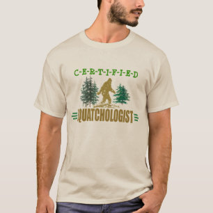 T-shirt Sasquatch humoristique, drôle de pied