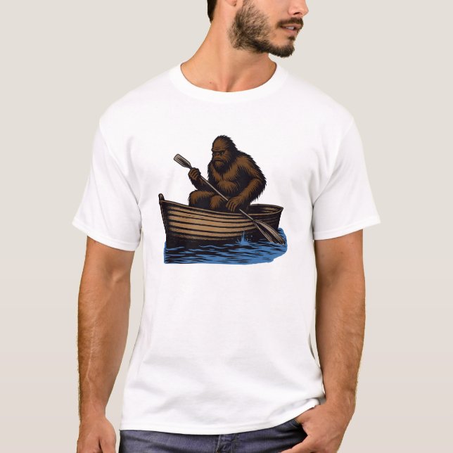 T-shirt Sasquatch introverti (Devant)