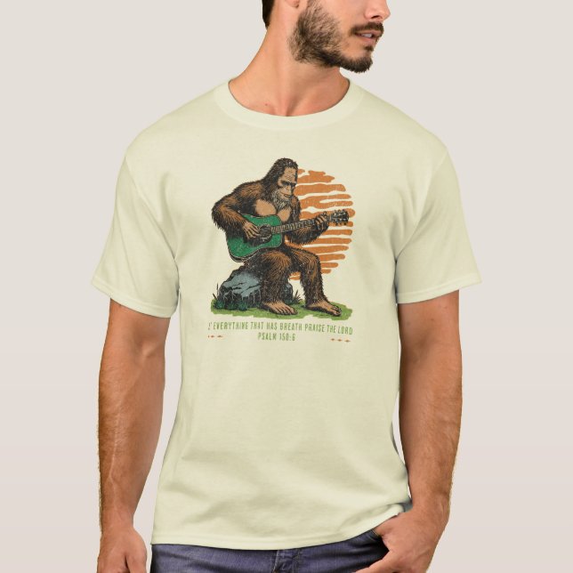 T-shirt Sasquatch Louange (Devant)