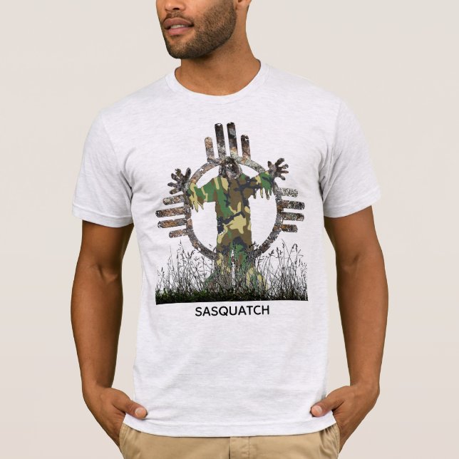 T-shirt Sasquatch Nouveau-Mexique (Devant)