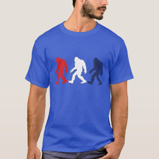 T-shirt Sasquatch Patriotique