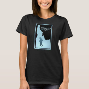 T-shirt Sasquatch Security - Idaho
