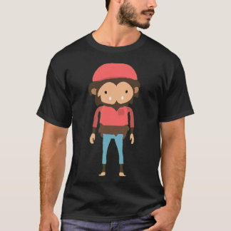 T-shirt Sasquatch Sneaky Gros Tête Sticker de Beachgoer1