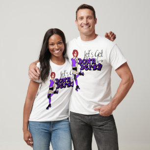T-shirt Sass E. Purple Down & Derby