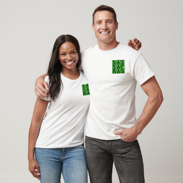T-shirt Sassafras, arbre à feuilles caduques (Unisexe)