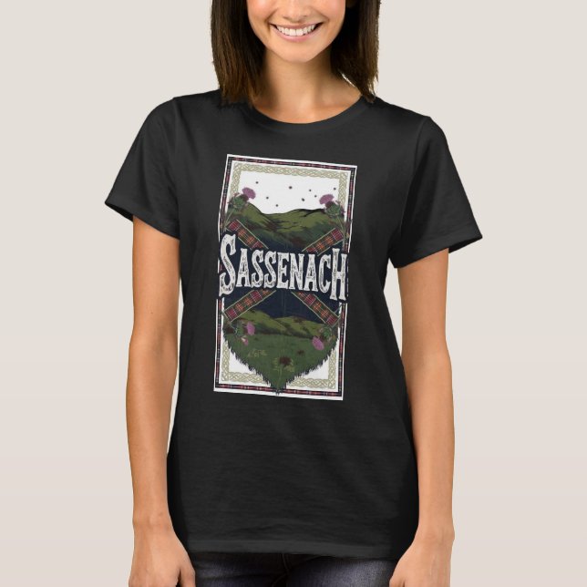 T-SHIRT SASSENACH (Devant)