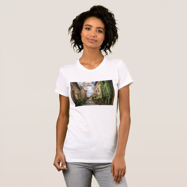 T-shirt Sassi di Matera Italie Ivy Steps (Devant entier)