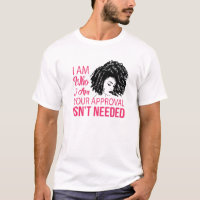 Sassy African American Black Pride Afro Ladies Mel