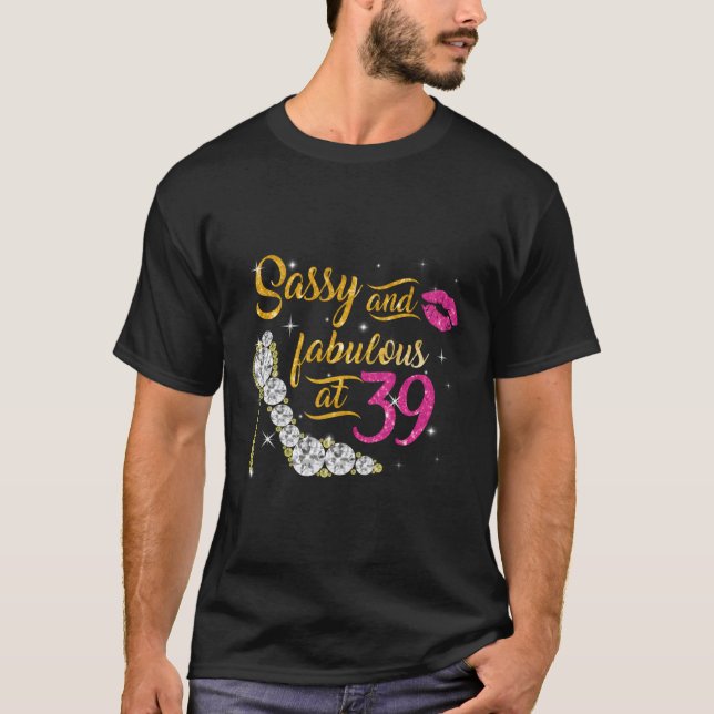 T-shirt Sassy Et Fabuleux À 39 39E Chaussures (Devant)