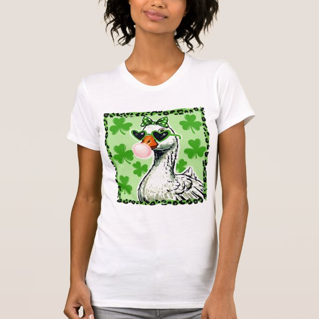 T-shirt Sassy Lucky Goose (Devant)