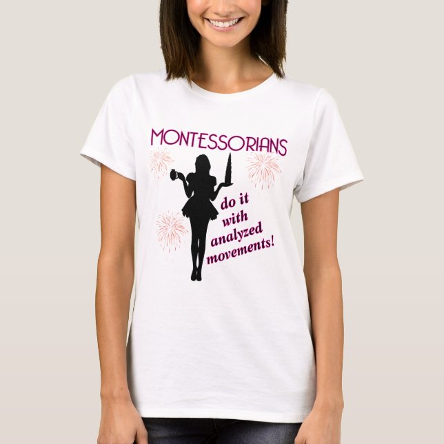 T-shirt Sassy Montessori (Devant)