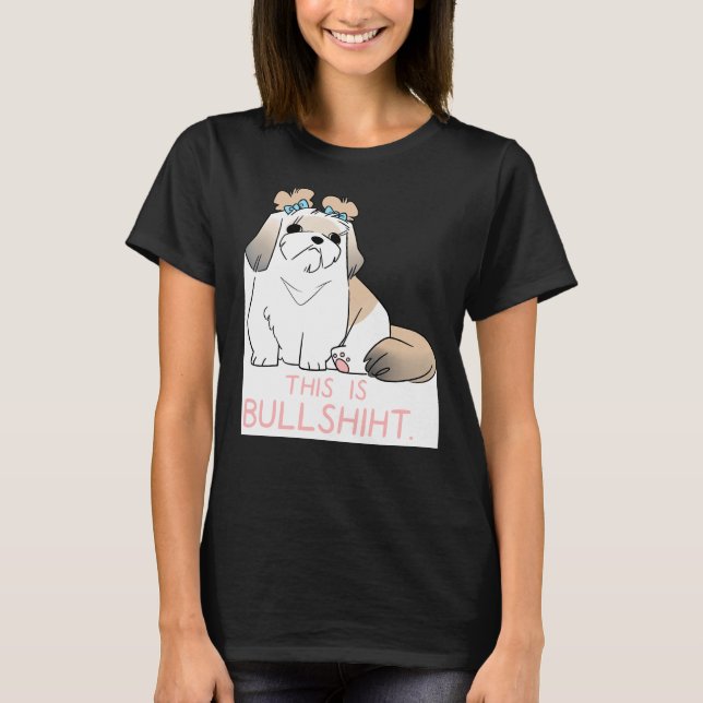 T-shirt Sassy Shih Tzu (Devant)