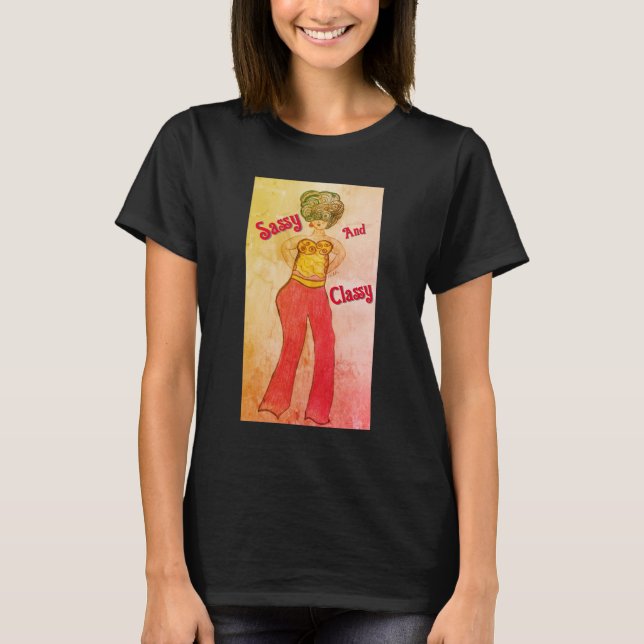 T-shirt Sasy Et Classé (Devant)