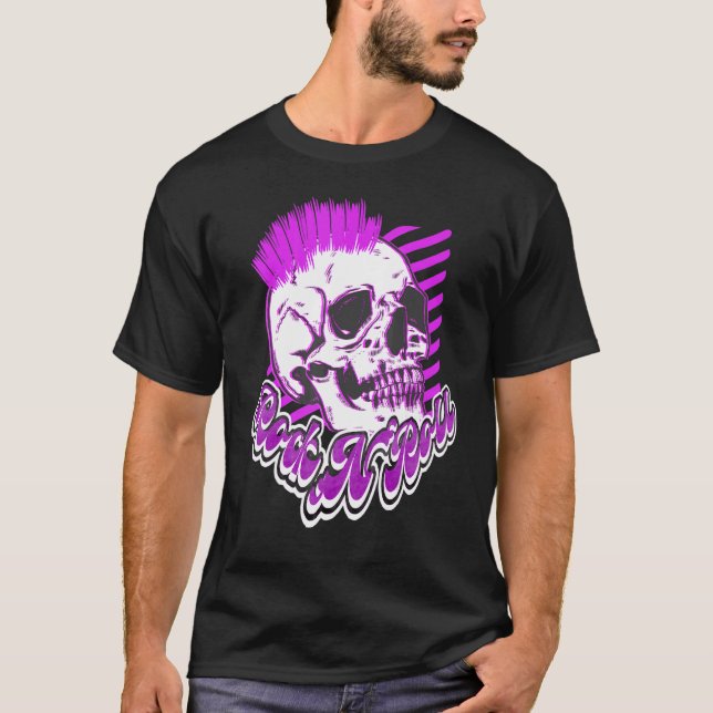 T-shirt Satan Heavy Punks Pas Morte Gothique Tattoo Nature (Devant)