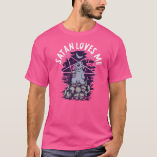 T-shirt Satan M'Aime Satanique Bunny Satanisme 1