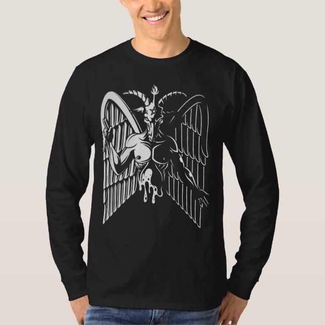 T-shirt Satanic Baphomet (Devant)