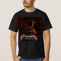 T-shirt Satanic Toupee "Funeral Parlor"
