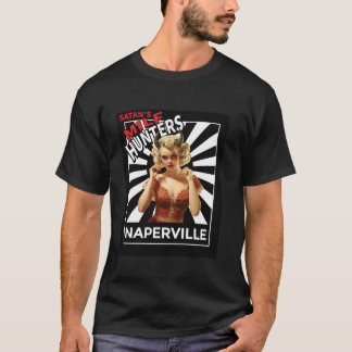 T-shirt Satan's MILF Hunters de NAPERVILLE Retro Devil Roc